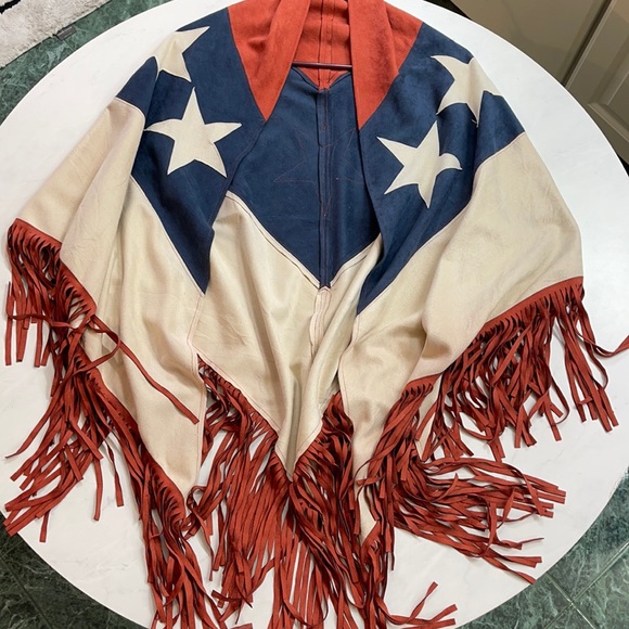 Crazy Train Other - RARE* 🇺🇸 Crazy Train America Poncho One Size